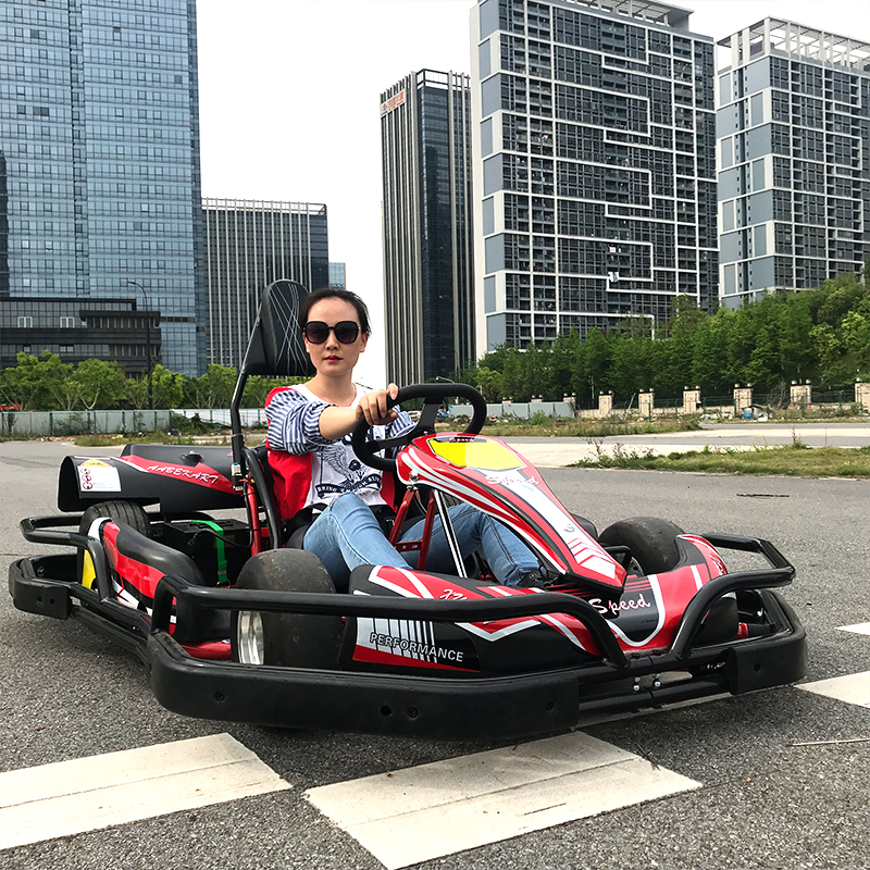 المنافسة عالية السرعة الألوان متعددة go-kart